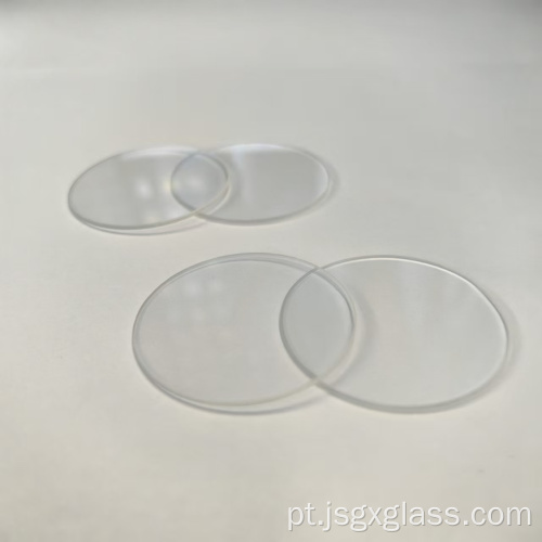 Vidro óptico transparente de borosilicato 3.3